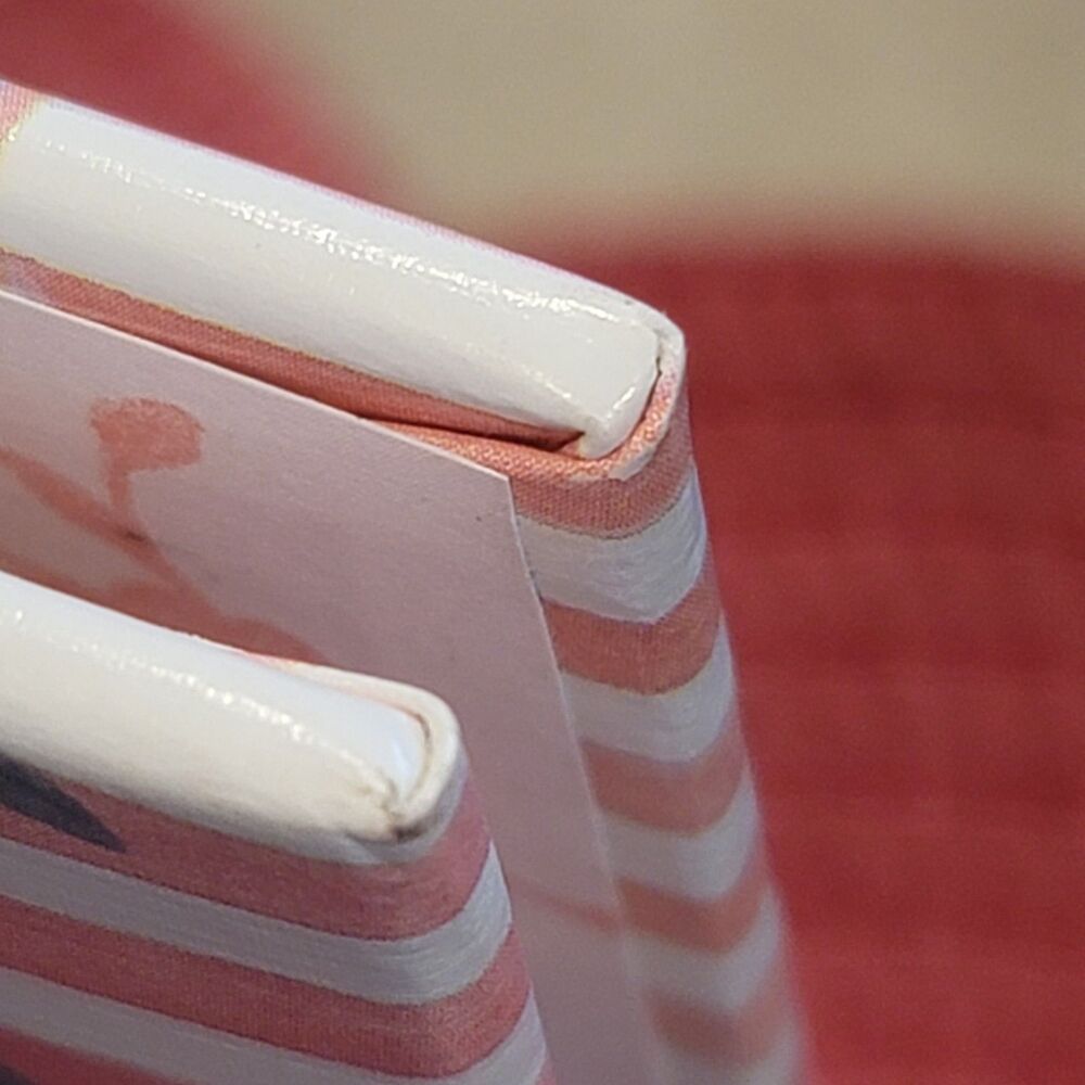 New Vintage 90s Carlton Cards 29 Page Scrapbook Pink Floral Trellis Nostalgia - Picture 8 of 12